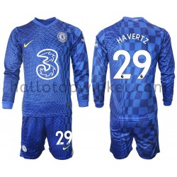 Chelsea Voetbalshirt Havertz 29 Kleuters/Kids Thuis Tenue 2021-2022 Lange Mouw
