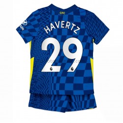 Chelsea Voetbalshirt Kai Havertz 29 Kleuters/Kids Thuis Tenue 2021-2022 Korte Mouw