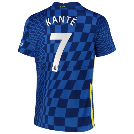 Chelsea Voetbalshirt Kante 7 Thuis Tenue 2021-2022 Korte Mouw