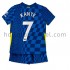 Chelsea Voetbalshirt Kante 7 Kleuters/Kids Thuis Tenue 2021-2022 Korte Mouw