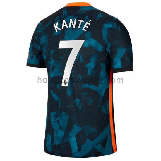 Chelsea Voetbalshirt Kante 7 Derde Tenue 2021-2022 Korte Mouw