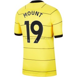 Chelsea Voetbalshirt Mason Mount 19 Uit Tenue 2021-2022 Korte Mouw