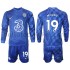Chelsea Voetbalshirt Mount 19 Kleuters/Kids Thuis Tenue 2021-2022 Lange Mouw