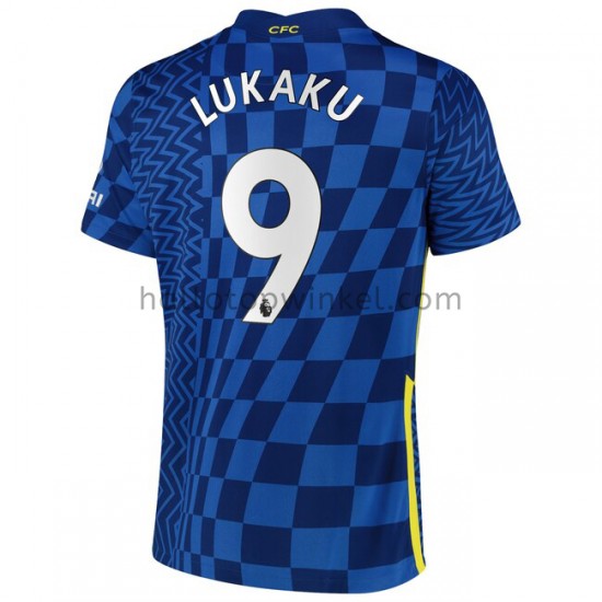 Chelsea Voetbalshirt Romelu Lukaku 9 Thuis Tenue 2021-2022 Korte Mouw