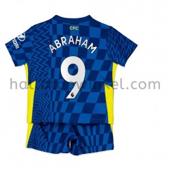 Chelsea Voetbalshirt Tammy Abraham 9 Kleuters/Kids Thuis Tenue 2021-2022 Korte Mouw