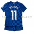 Chelsea Voetbalshirt Timo Werner 11 Kleuters/Kids Thuis Tenue 2021-2022 Korte Mouw