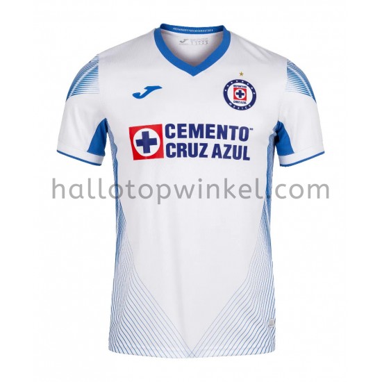 Cruz Azul Voetbalshirt Uit Tenue 2021-2022 Korte Mouw