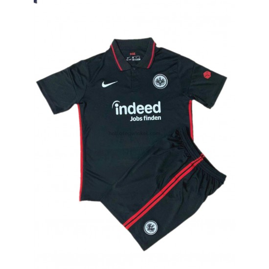 Eintracht Frankfurt Voetbalshirt Kleuters/Kids Thuis Tenue 2021-2022 Korte Mouw