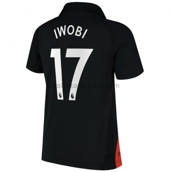 Everton Voetbalshirt Alex Iwobi 17 Uit Tenue 2021-2022 Korte Mouw