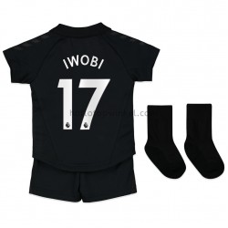 Everton Voetbalshirt Alex Iwobi 17 Kleuters/Kids Uit Tenue 2021-2022 Korte Mouw