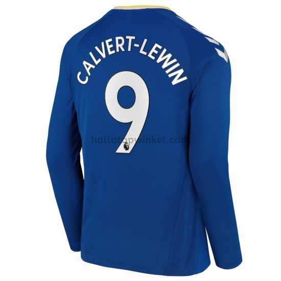 Everton Voetbalshirt Dominic Calvert-Lewin 9 Thuis Tenue 2021-2022 Lange Mouw