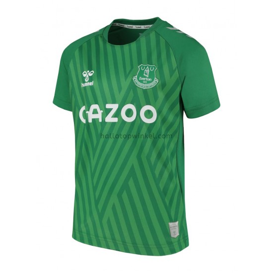 Everton Voetbalshirt Doelman Uit Tenue 2021-2022 Korte Mouw