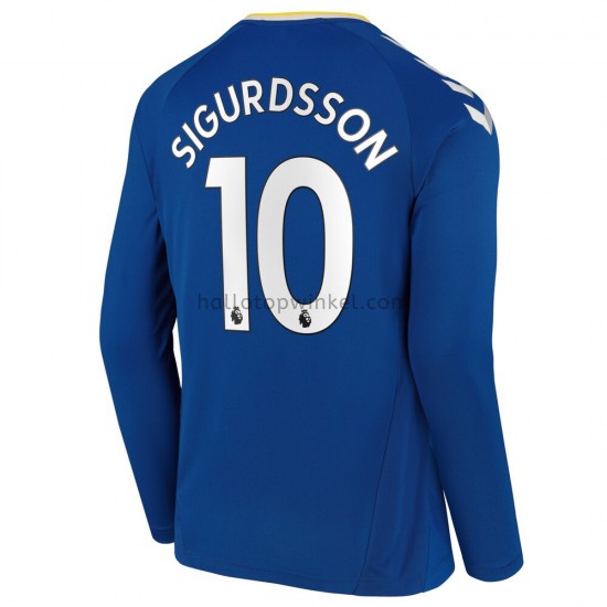 Everton Voetbalshirt Gylfi Sigurosson 10 Thuis Tenue 2021-2022 Lange Mouw