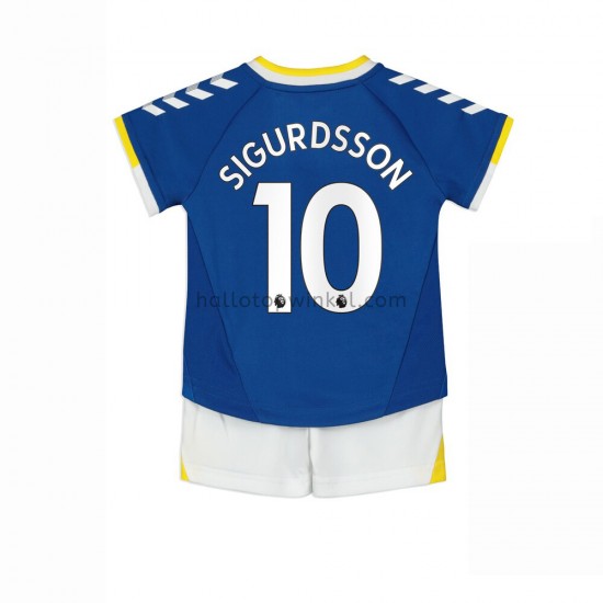 Everton Voetbalshirt Gylfi Sigurosson 10 Kleuters/Kids Thuis Tenue 2021-2022 Korte Mouw