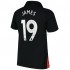 Everton Voetbalshirt James Rodriguez 19 Uit Tenue 2021-2022 Korte Mouw