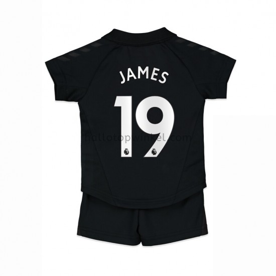 Everton Voetbalshirt James Rodriguez 19 Kleuters/Kids Uit Tenue 2021-2022 Korte Mouw