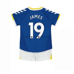 Everton Voetbalshirt James Rodriguez 19 Kleuters/Kids Thuis Tenue 2021-2022 Korte Mouw
