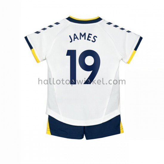 Everton Voetbalshirt James Rodriguez 19 Kleuters/Kids Derde Tenue 2021-2022 Korte Mouw