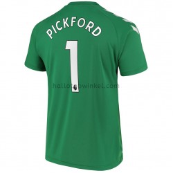 Everton Voetbalshirt Jordan Pickford 1 Doelman Uit Tenue 2021-2022 Korte Mouw