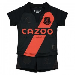 Everton Voetbalshirt Kleuters/Kids Uit Tenue 2021-2022 Korte Mouw