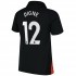 Everton Voetbalshirt Lucas Digne 12 Uit Tenue 2021-2022 Korte Mouw