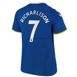 Everton Voetbalshirt Richarlison 7 Thuis Tenue 2021-2022 Korte Mouw