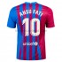 FC Barcelona Voetbalshirt Ansu Fati 10 Thuis Tenue 2021-2022 Korte Mouw