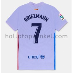 FC Barcelona Voetbalshirt Antoine Griezmann 7 Uit Tenue 2021-2022 Korte Mouw