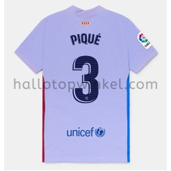 FC Barcelona Voetbalshirt Gerard Pique 3 Uit Tenue 2021-2022 Korte Mouw