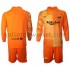 FC Barcelona Voetbalshirt Doelman Kleuters/Kids Thuis Tenue 2021-2022 Lange Mouw
