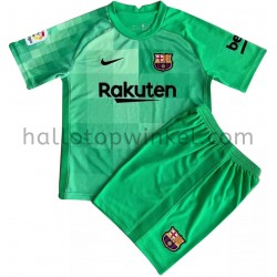 FC Barcelona Voetbalshirt Doelman Kleuters/Kids Derde Tenue 2021-2022 Korte Mouw