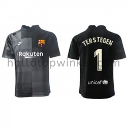 FC Barcelona Voetbalshirt Doelman Ter Stegen 1 Uit Tenue 2021-2022 Korte Mouw
