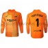 FC Barcelona Voetbalshirt Doelman Ter Stegen 1 Thuis Tenue 2021-2022 Lange Mouw