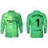 FC Barcelona Voetbalshirt Doelman Ter Stegen 1 Derde Tenue 2021-2022 Lange Mouw