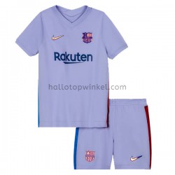 FC Barcelona Voetbalshirt Kleuters/Kids Uit Tenue 2021-2022 Korte Mouw