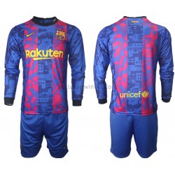 FC Barcelona Voetbalshirt Kleuters/Kids Derde Tenue 2021-2022 Lange Mouw