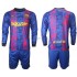 FC Barcelona Voetbalshirt Kleuters/Kids Derde Tenue 2021-2022 Lange Mouw