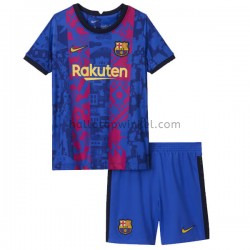 FC Barcelona Voetbalshirt Kleuters/Kids Derde Tenue 2021-2022 Korte Mouw