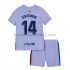FC Barcelona Voetbalshirt Philippe Coutinho 14 Kleuters/Kids Derde Tenue 2021-2022 Korte Mouw