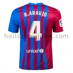 FC Barcelona Voetbalshirt Ronald Araujo 4 Thuis Tenue 2021-2022 Korte Mouw