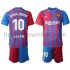 FC Barcelona Voetbalshirt Ronaldinho 10 Kleuters/Kids Thuis Tenue 2021-2022 Korte Mouw