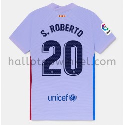 FC Barcelona Voetbalshirt Sergi Roberto 20 Uit Tenue 2021-2022 Korte Mouw