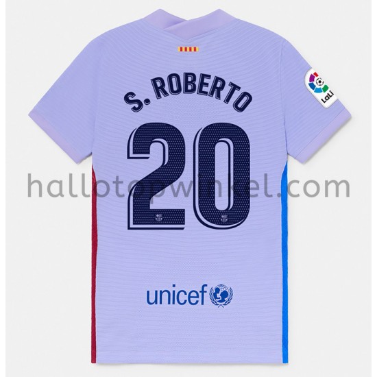 FC Barcelona Voetbalshirt Sergi Roberto 20 Uit Tenue 2021-2022 Korte Mouw