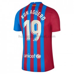 FC Barcelona Voetbalshirt Sergio Aguero 19 Thuis Tenue 2021-2022 Korte Mouw