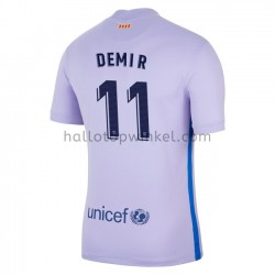 FC Barcelona Voetbalshirt Yusuf Demir 11 Uit Tenue 2021-2022 Korte Mouw