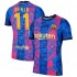 FC Barcelona Voetbalshirt Yusuf Demir 11 Derde Tenue 2021-2022 Korte Mouw