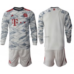 FC Bayern München Voetbalshirt Kleuters/Kids Derde Tenue 2021-2022 Lange Mouw
