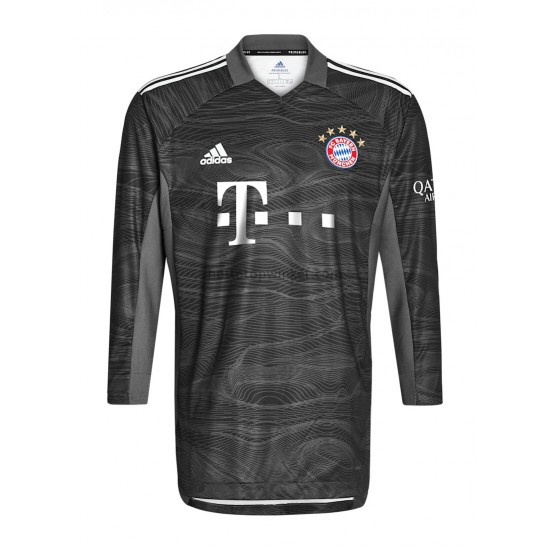 FC Bayern München Voetbalshirt Doelman Uit Tenue 2021-2022 Lange Mouw