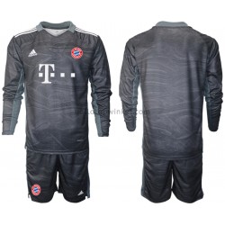 FC Bayern München Voetbalshirt Doelman Kleuters/Kids Uit Tenue 2021-2022 Lange Mouw