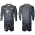 FC Bayern München Voetbalshirt Doelman Kleuters/Kids Uit Tenue 2021-2022 Lange Mouw